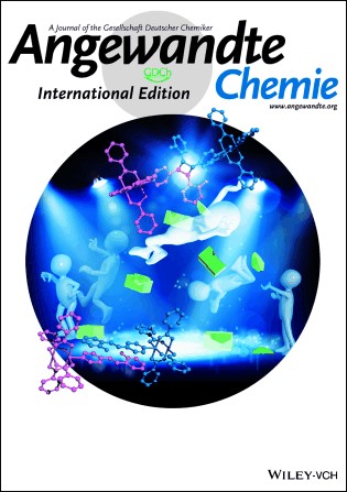 Journal cover featuring lab research